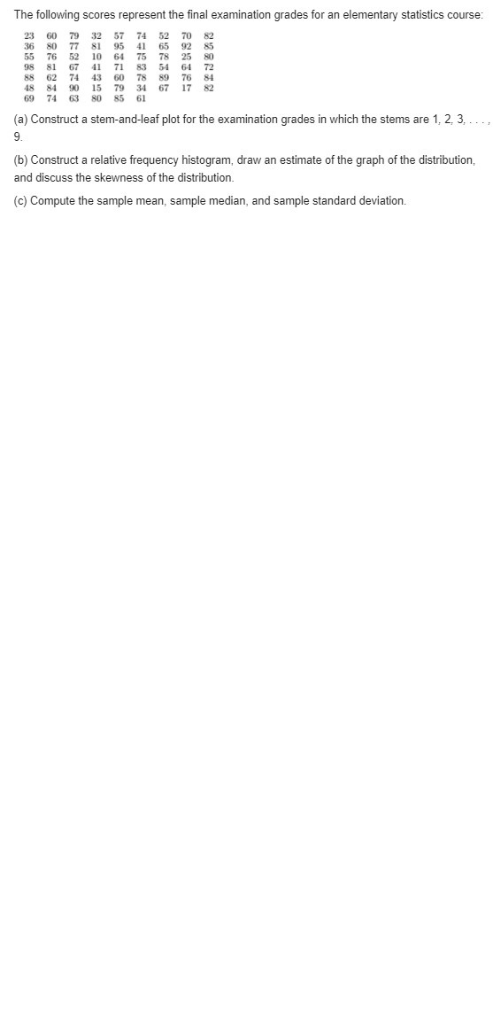 cholesterol. Ten were randomly selected to be a control group, and ten