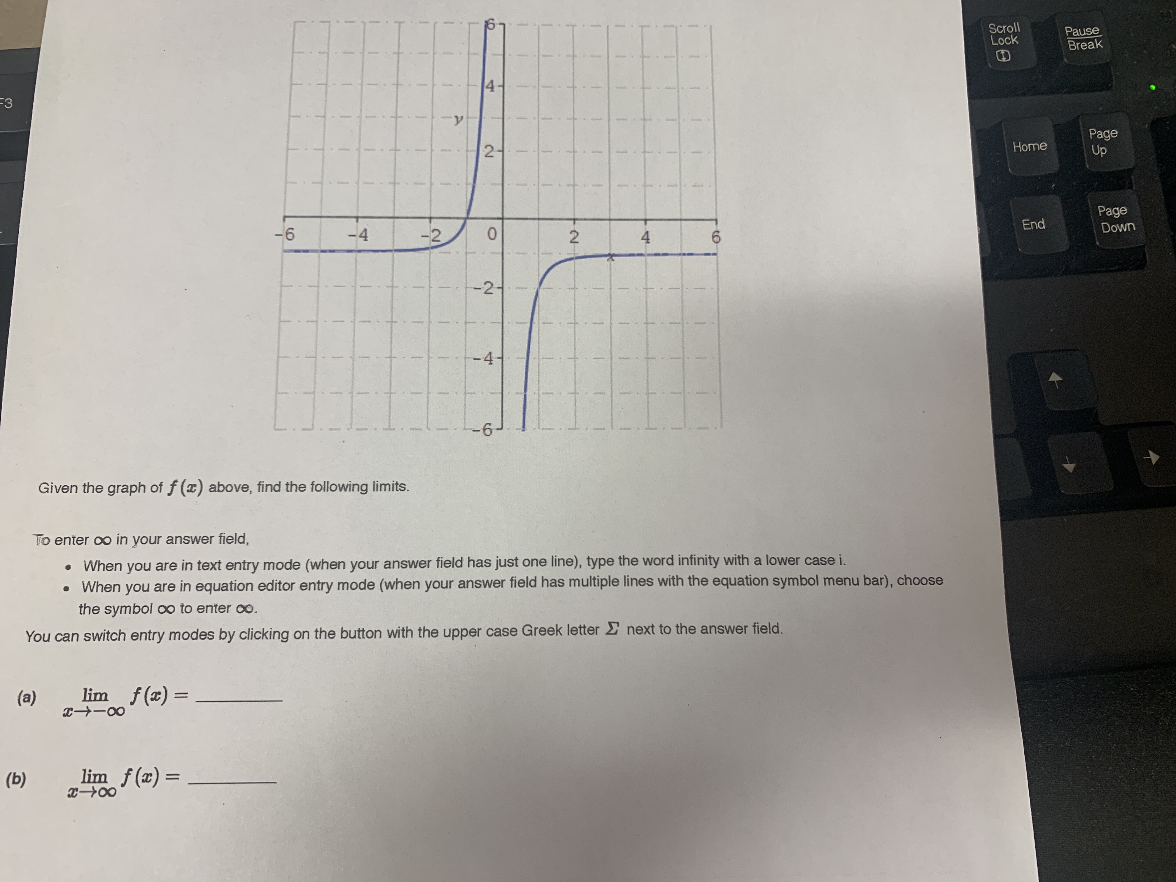 I need help Scroll Lock Pause Break Page Home Up O End