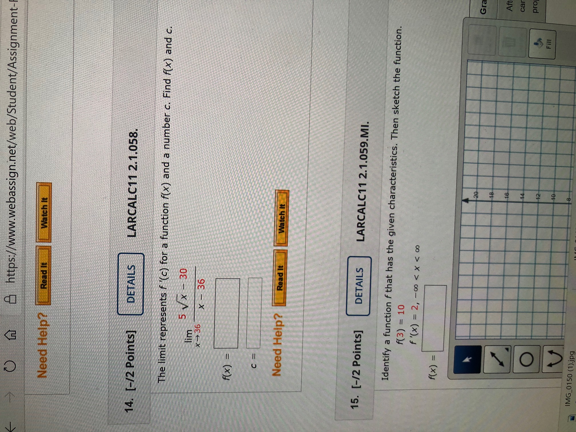 the slope of the tangent line to the graph of the function