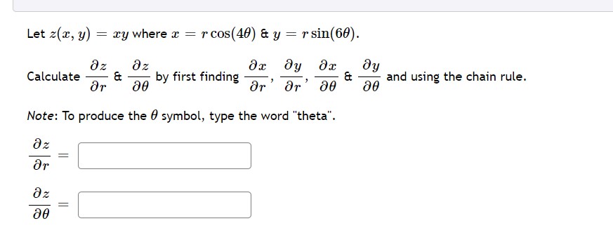 6te" a z =e". az aw Ox dy Oz Ox dy and