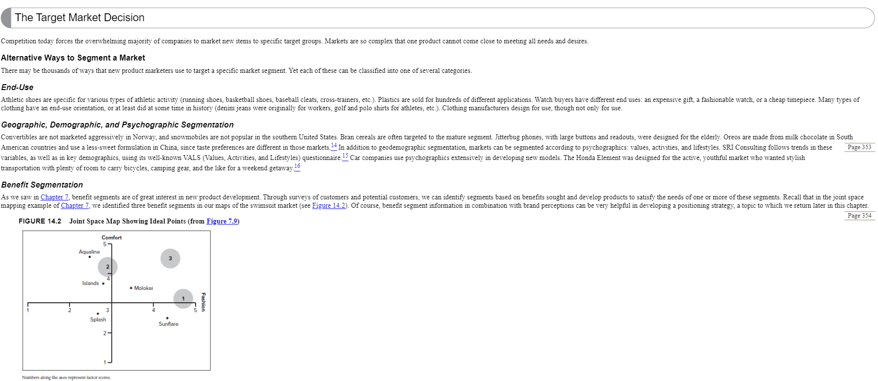  From Chapter 14, pp. 352--356, discuss how competitive forces today influence