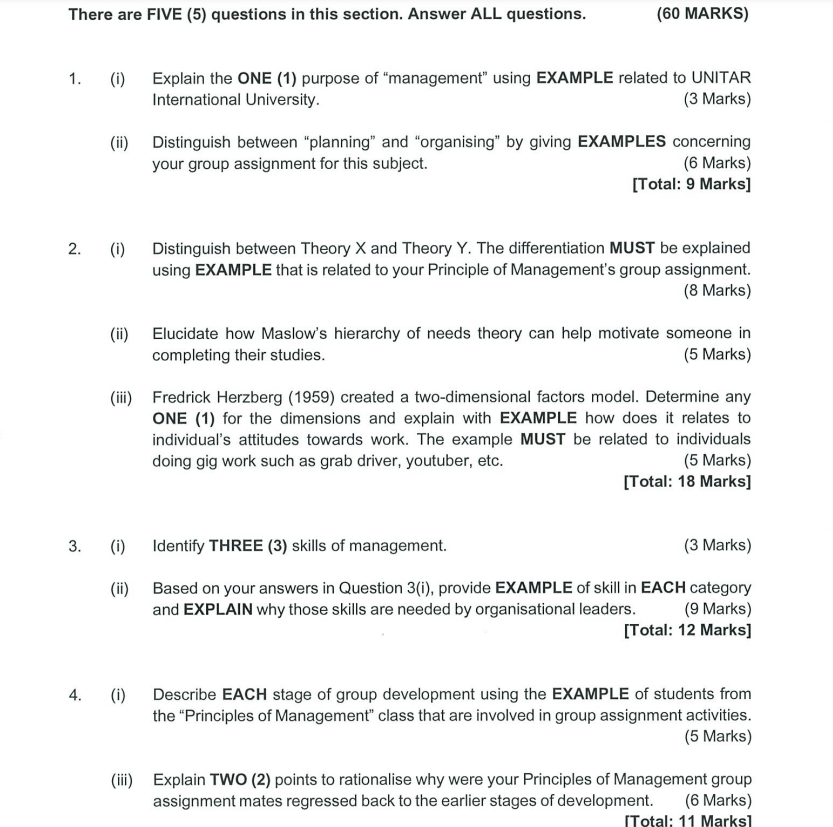 5. Identify FIVE (5) opportunities and threats faced by a fast-food