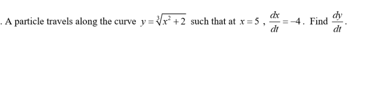 Find the value of x such that the Mean Value Theorem is