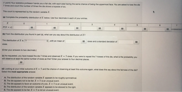 Conside the bivariate and answer correctly [ point Your statistics professor hands