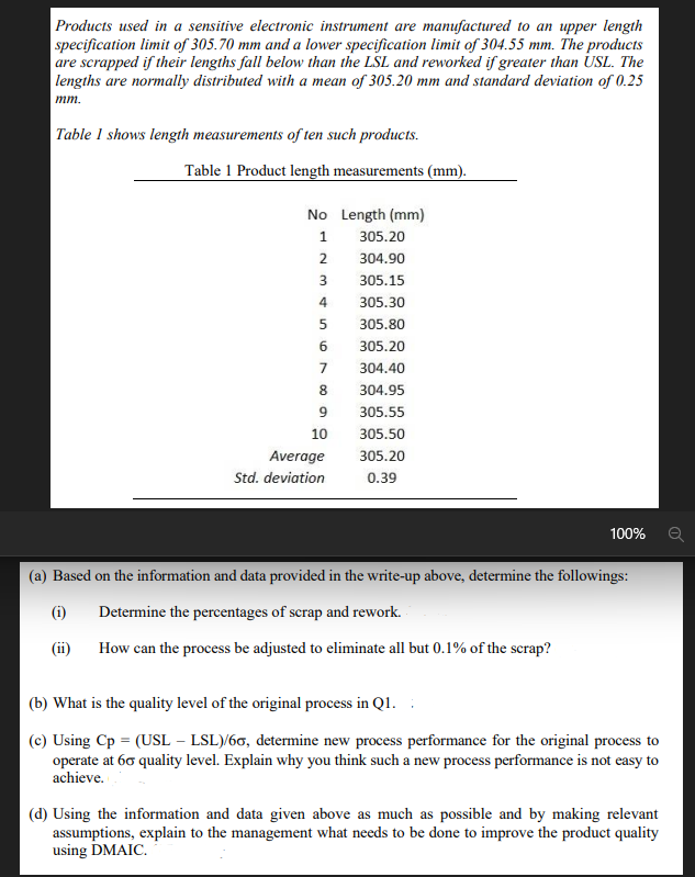  (a) Based on the information and data provided in the write-up