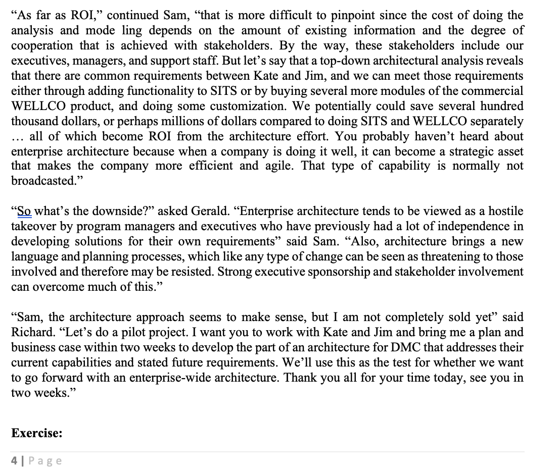 current environment? What are the problems/ Gaps, which they realized? What strategy