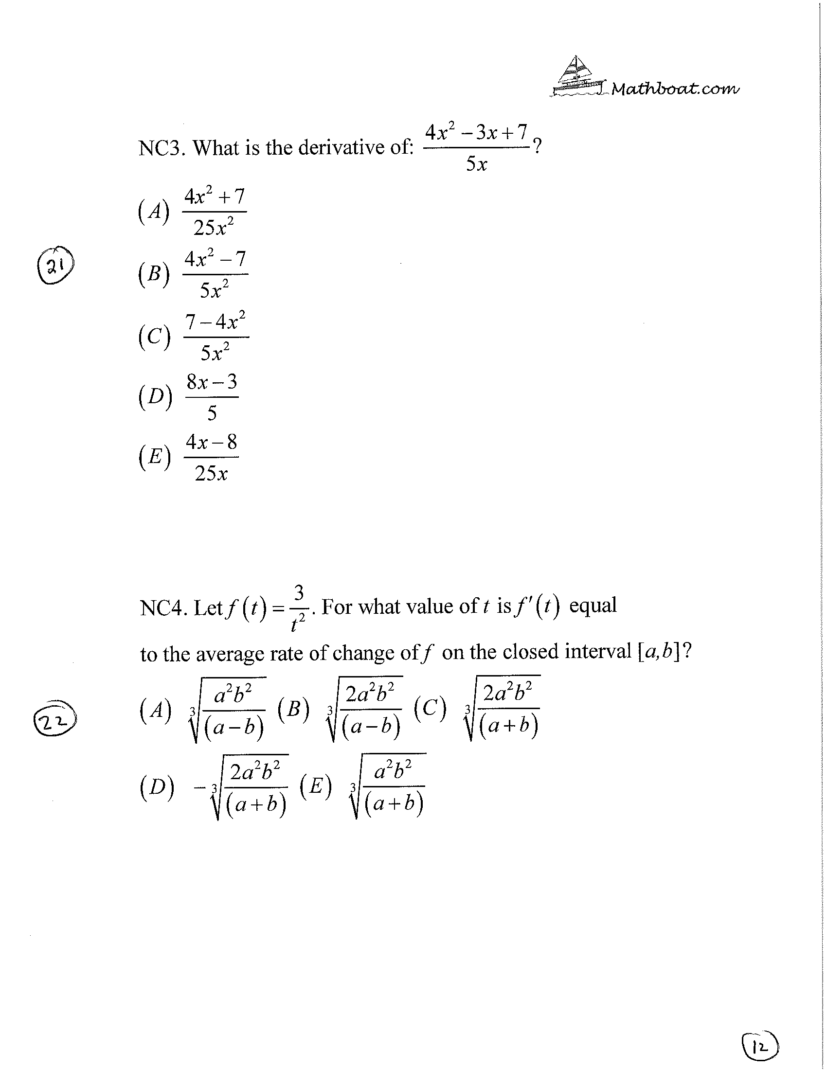 number of ducks in a pond x hours after 3 :00 PM