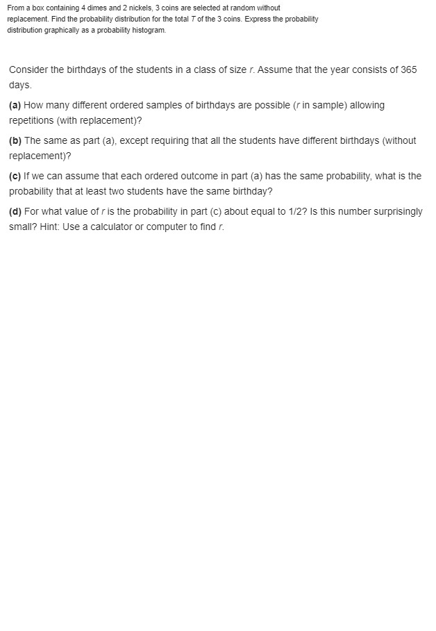 the water absorbency data of Exercise 1.2 on page 13. Reference: Exercise