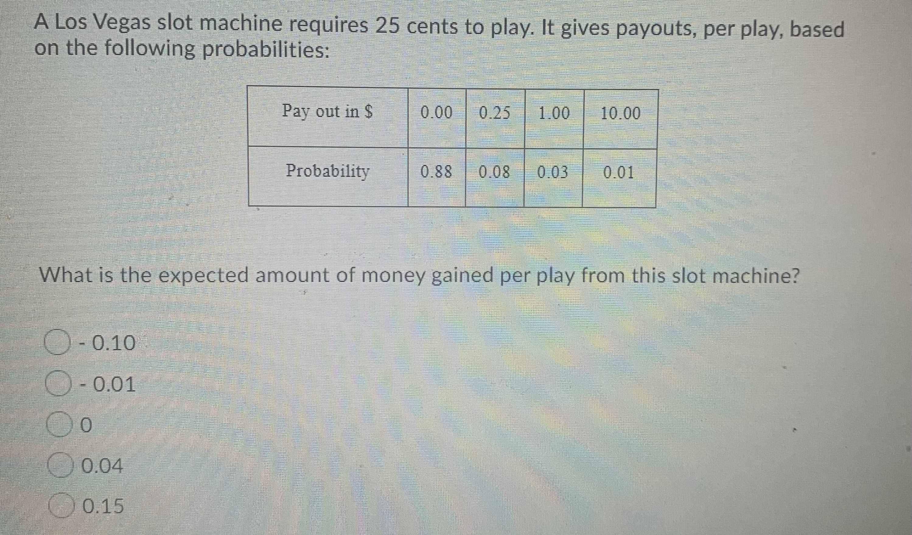 is instructed by the owner to cut 10 greens and that he