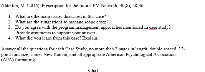  Alderton, M.(2016). Prescription for the future. PM Network, 30(8),28-36. What are