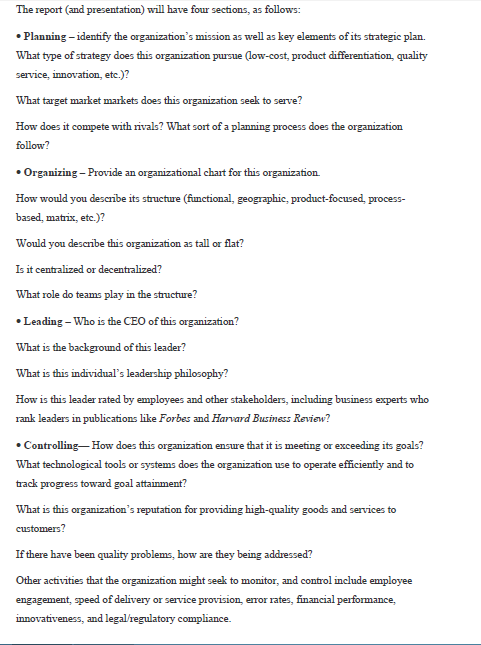 its strategic plan. What type of strategy does this organization pursue (low-cost,