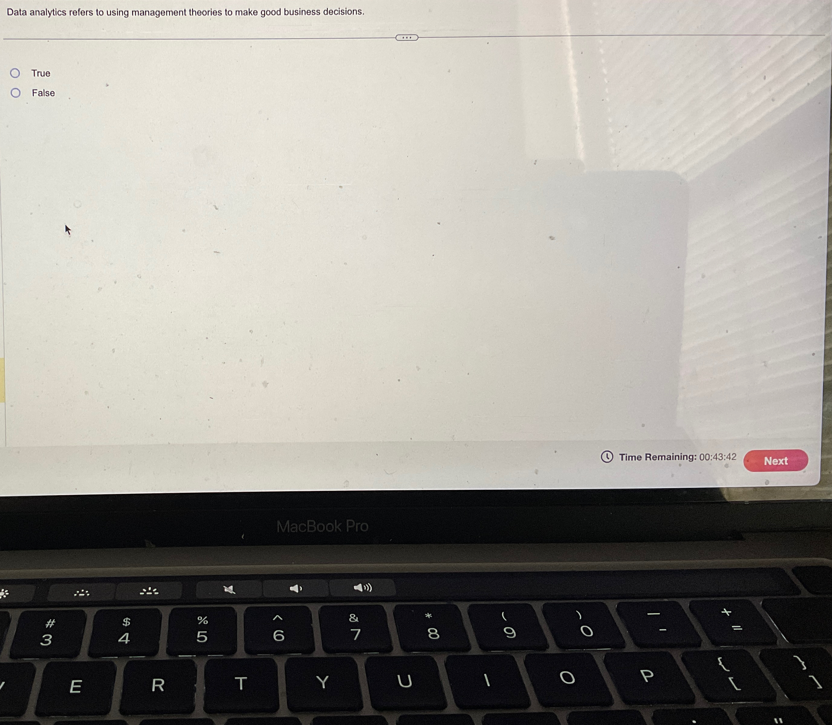  Data analytics refers to using management theories to make good business
