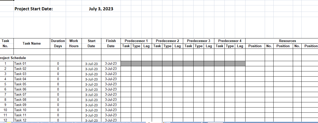 of Data32hrs Report Set Up16hrsBackground work, preparing document for report time. Research