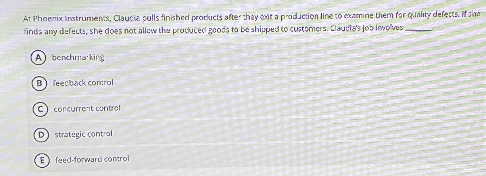  At Phoenix Instruments, Claudia pulls finished products after they exit a