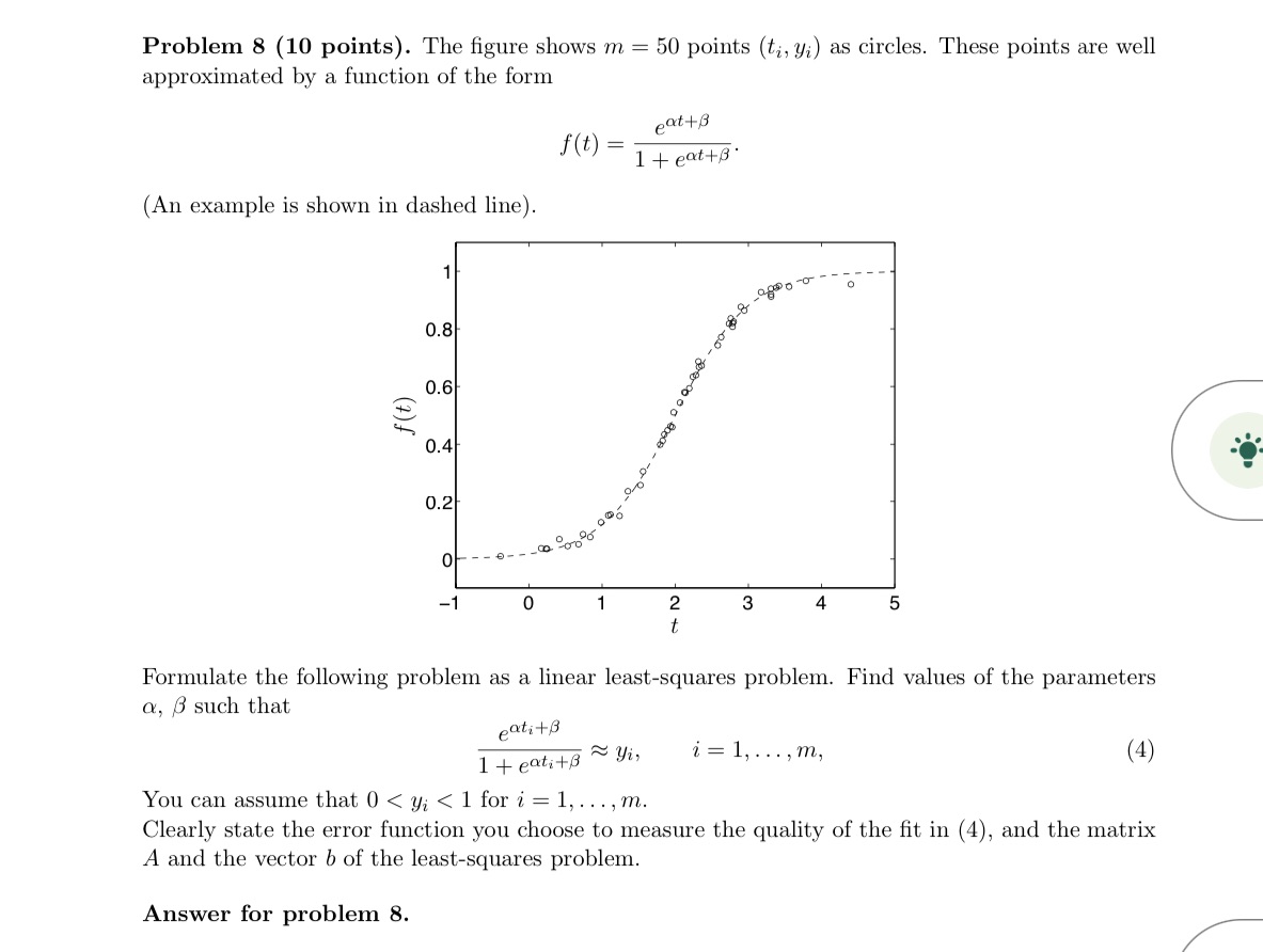 Please answer this question. Problem 8 (10 points). The figure shows m