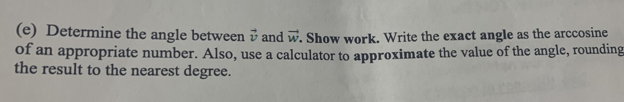 can retrace steps. 10. (18 pts) Let U = (4,2) and w