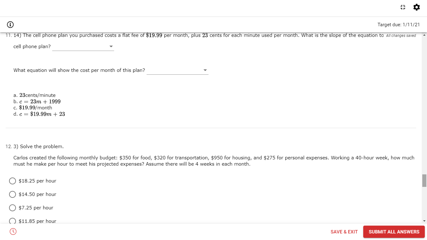 data, use your graphing calculator to create a scatter plot and determine