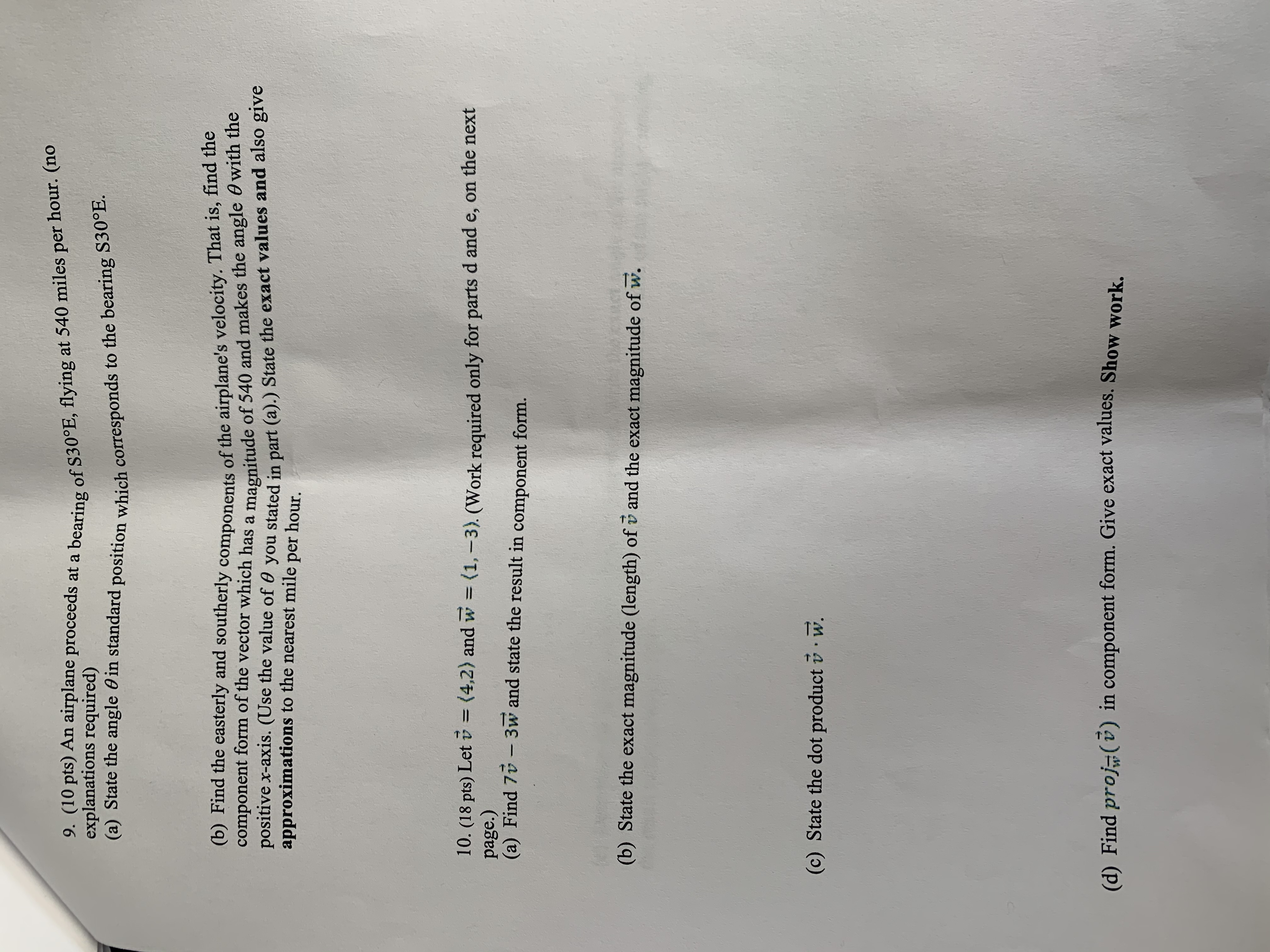 Please help with these homework problems. Show all work so I can