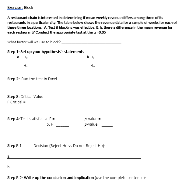 Variance (ANOVA) Exercise: Single Factor. A start-up cell phone applications company is