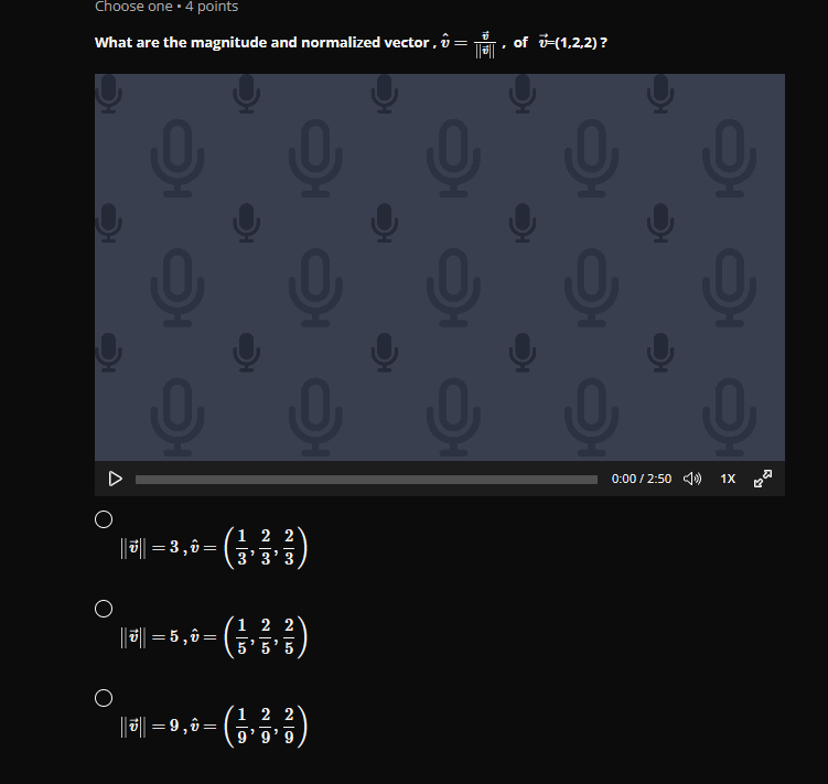 Can some one help me solved this Choose one . 4 points