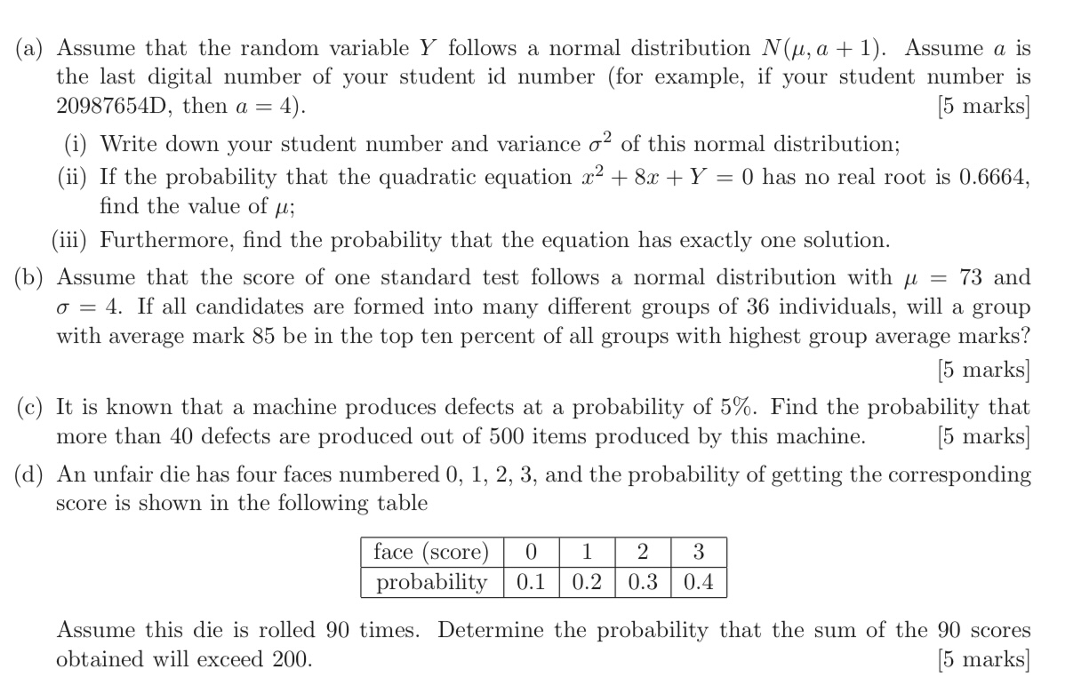Just let the variable be 4 as example, because I just want