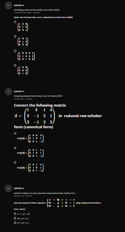 of A- 1 6 3)4 O O QUESTION4 Tries of a Squared