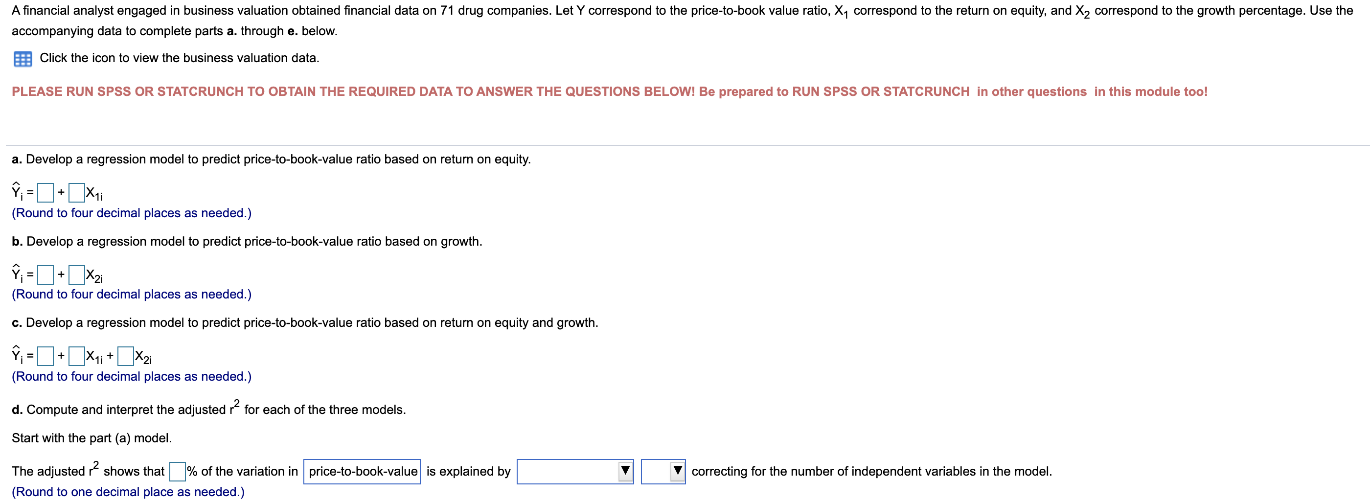 and age, in years, for a sample of 20 single-family homes located