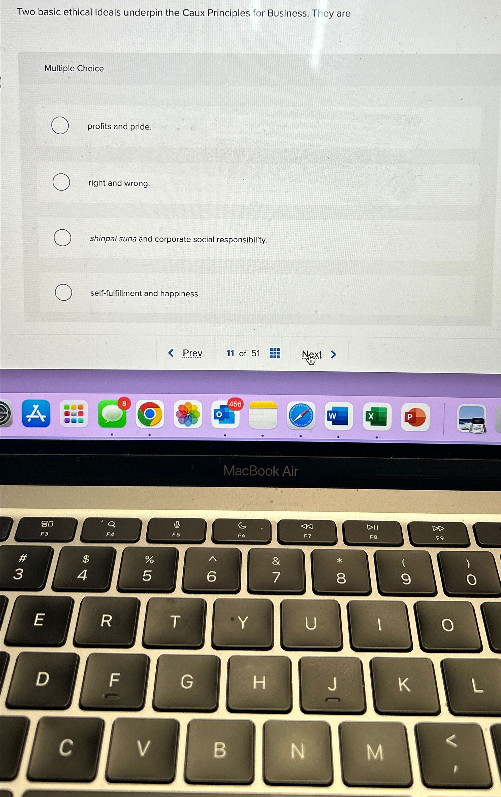  Two basic ethical ideals underpin the Caux Principles for Business. They