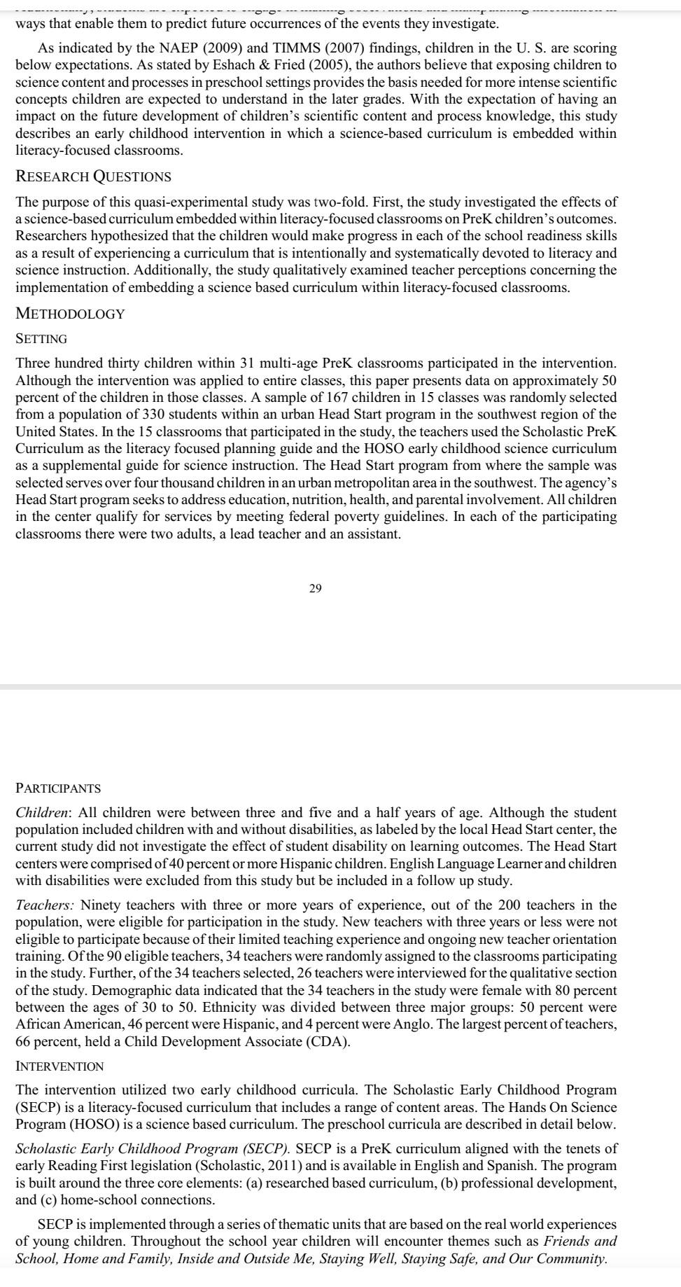 different types of qualitative literature.Find one article that used each of the