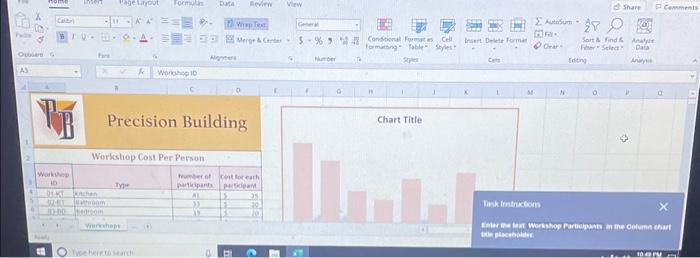 title placeholder. D]PrecisionBuildingWorkstiopCostPerPerson Char Title