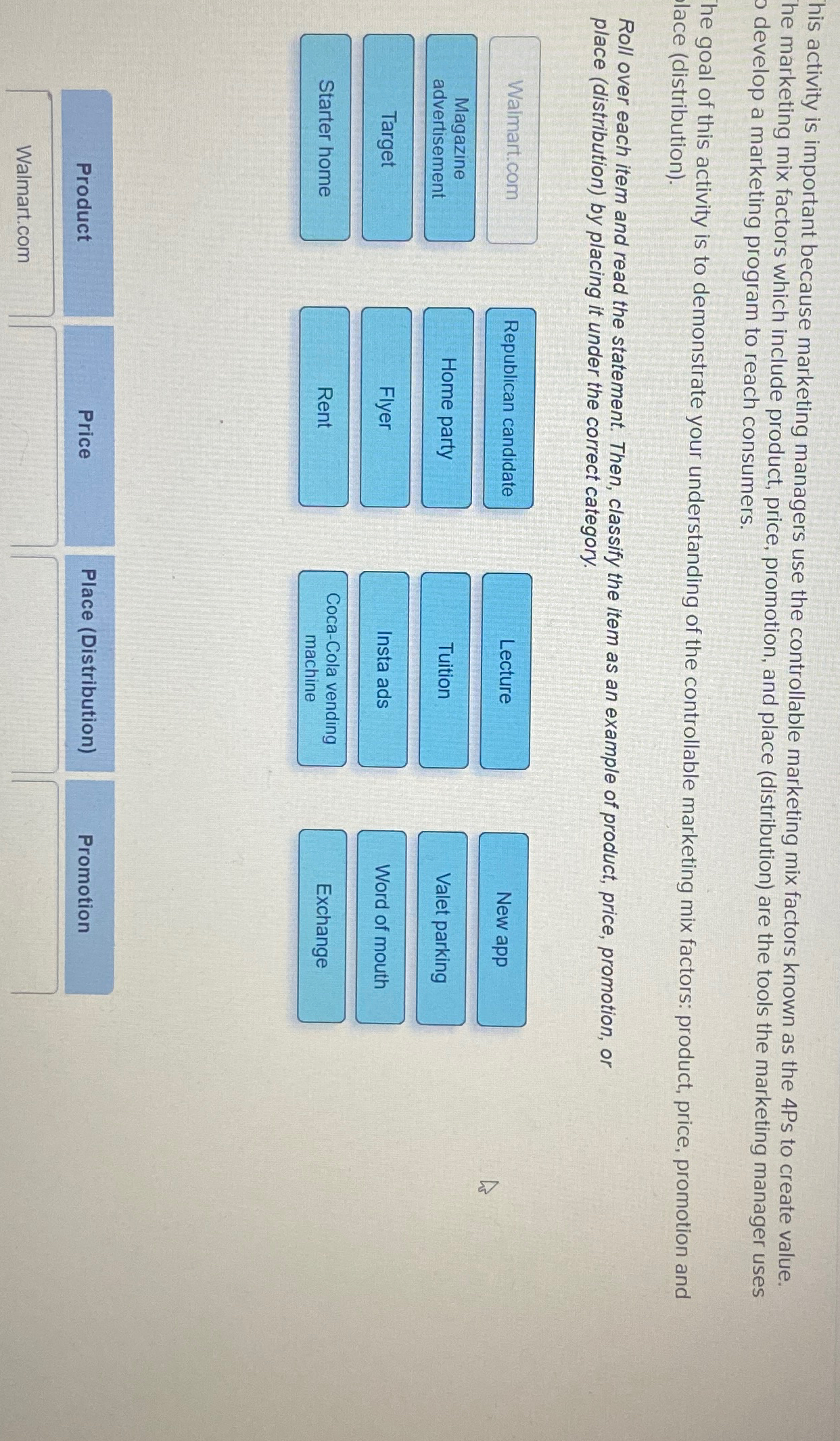  his activity is important because marketing managers use the controllable marketing