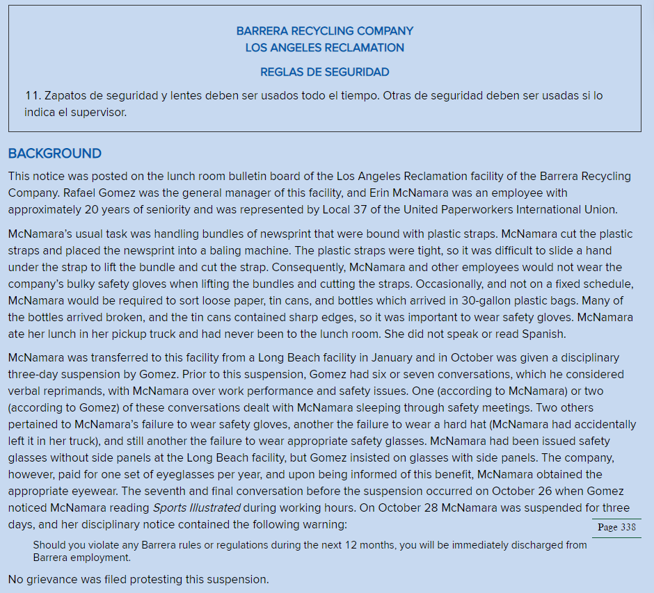 Explain your decision (ruling) in the case. What is the basis of