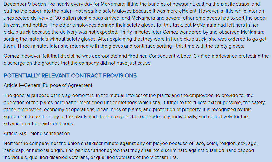 your decision? Support your solution with evidence and concepts. BARRERA RECYCLING COMPANY