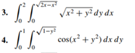 QUESTION:Evaluate the iterated integral by converting to polar co-ordinates. The iterated integrals