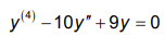 Please solve the Differential Equation below. Include step by step work and