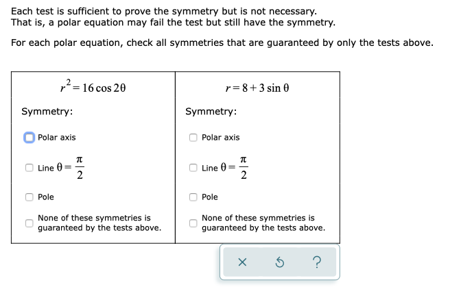 I need help solving these please. Each test is sufficient to prove