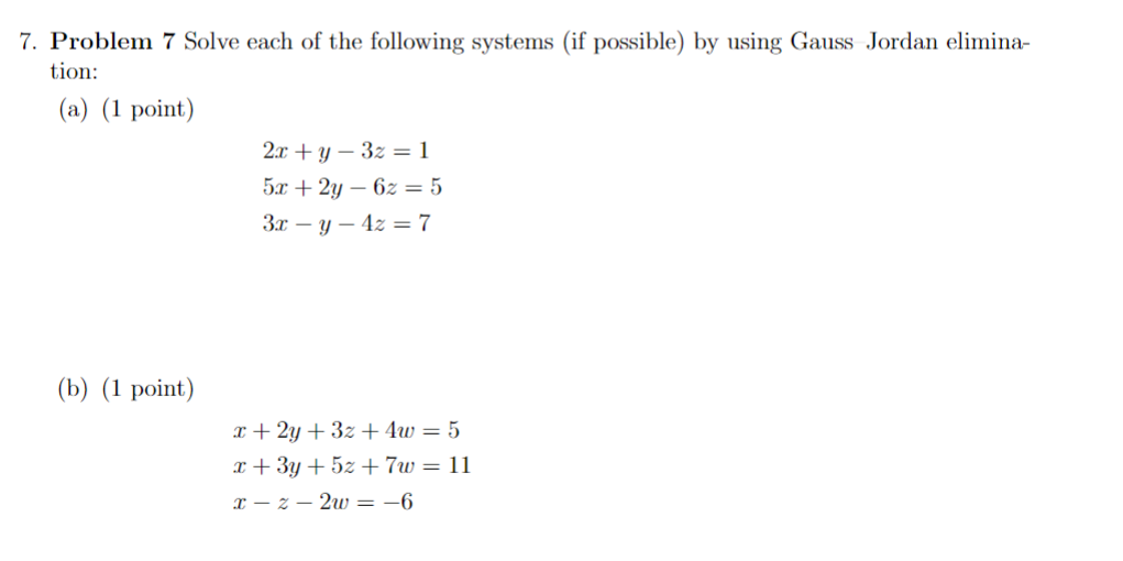 (1 point) What is the largest possible number of pivots a 6