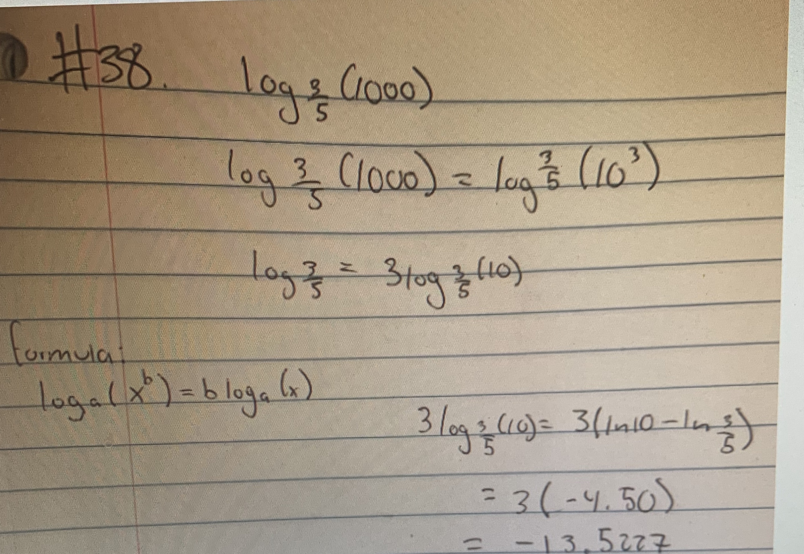 The first problem (38) I attempted the correct answer is -13. but,