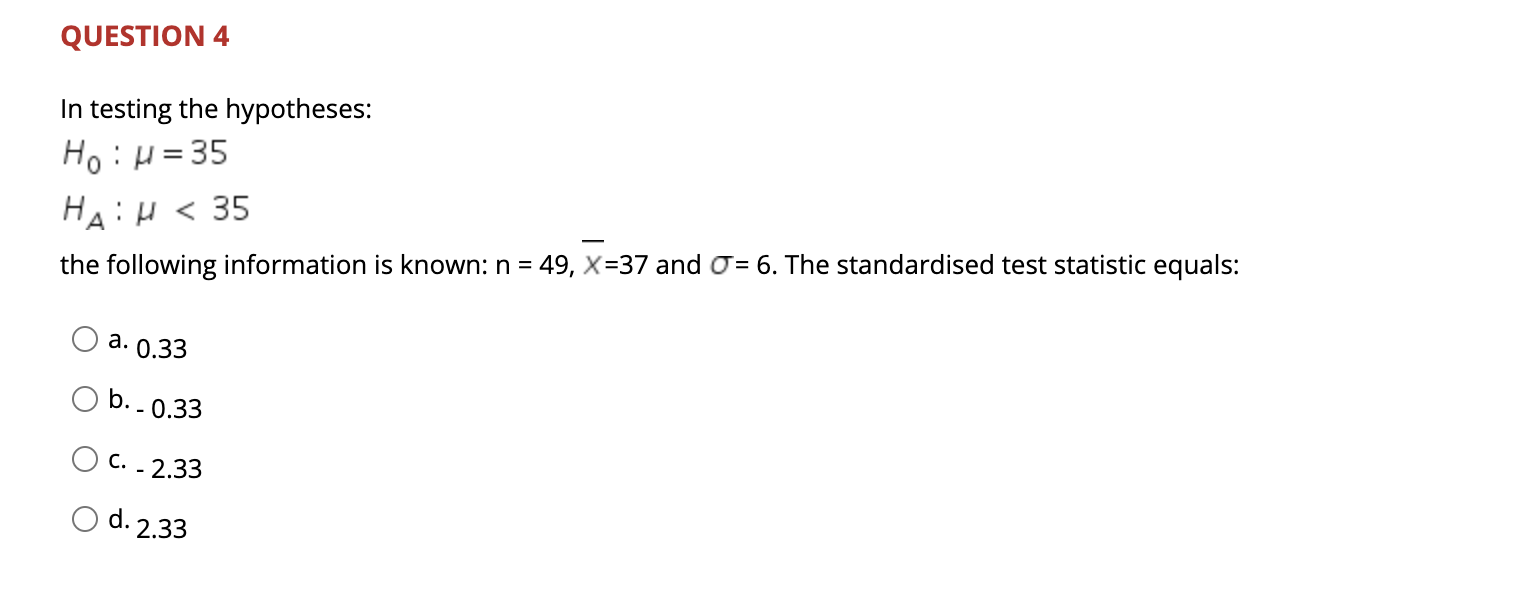 measures their weight, and computes the sample mean and sample standard deviation,