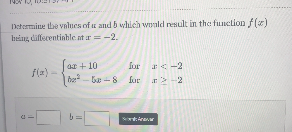 Determine whether the function is differentiable, continuous, both, or neither at the