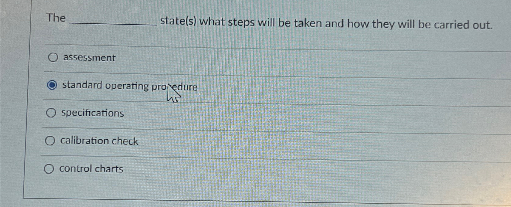  The state(s) what steps will be taken and how they will
