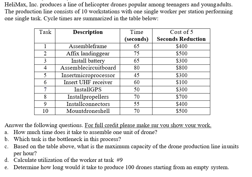 NEED HELP COMPUTING FROM AN EMPTY SYSTEM = PLEASE SHOW FORMULA OR