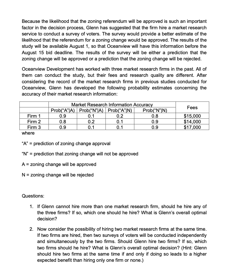  Property Purchase Strategy (Adapted from the case Property Purchase Strategy in