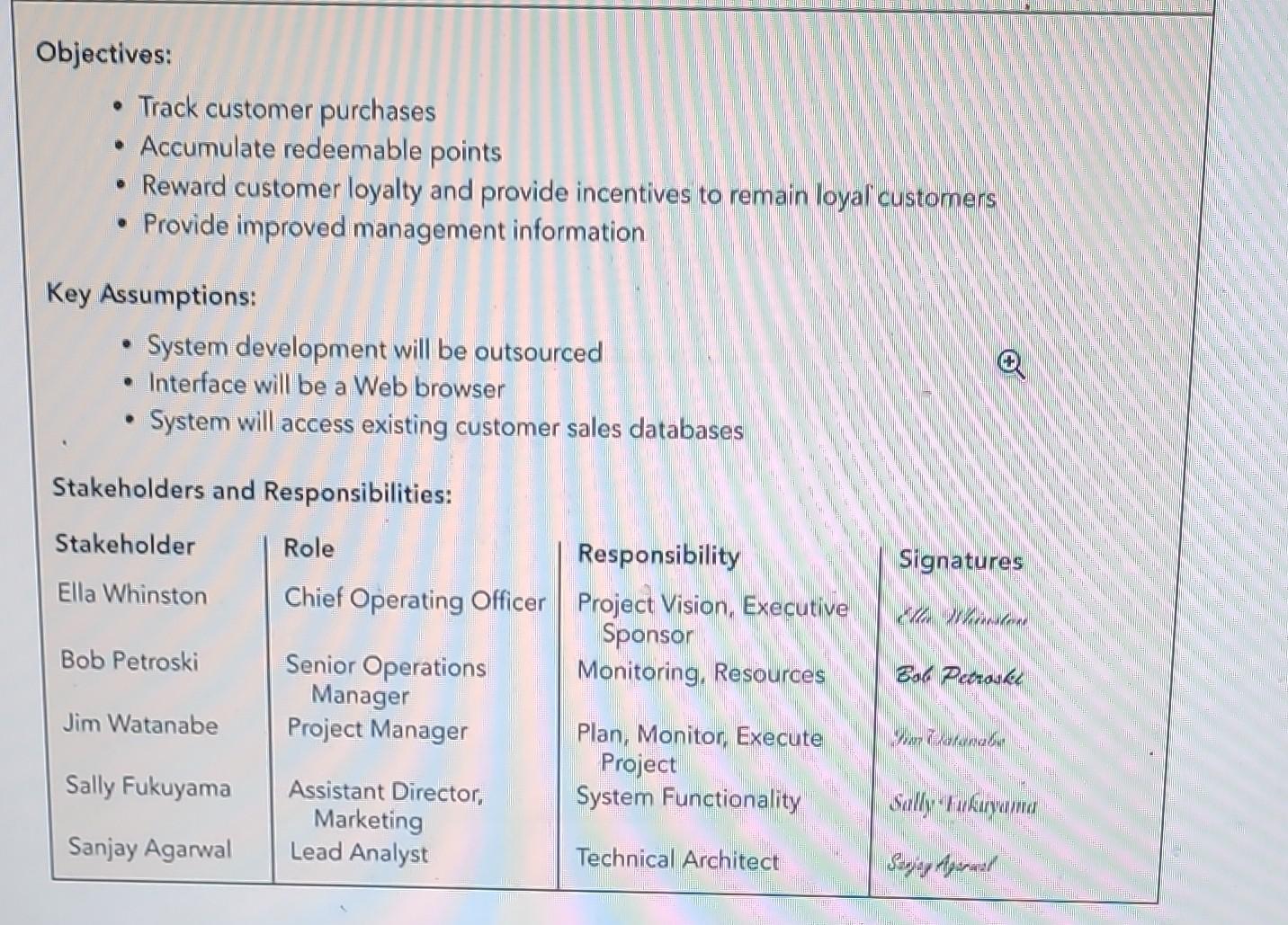 any particular risks? Evaluate project risk. Identify risk factors such as: Project