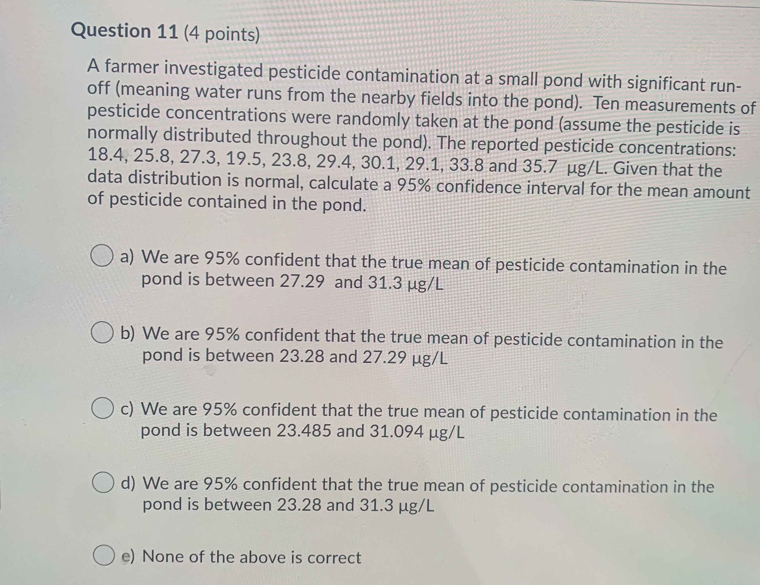 normal in that its standard deviation is determined by what is known