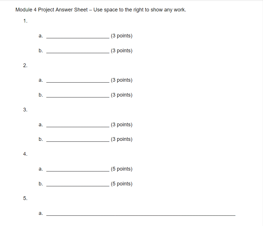 minutes and round to the nearest thousandth when needed. Assume the populations