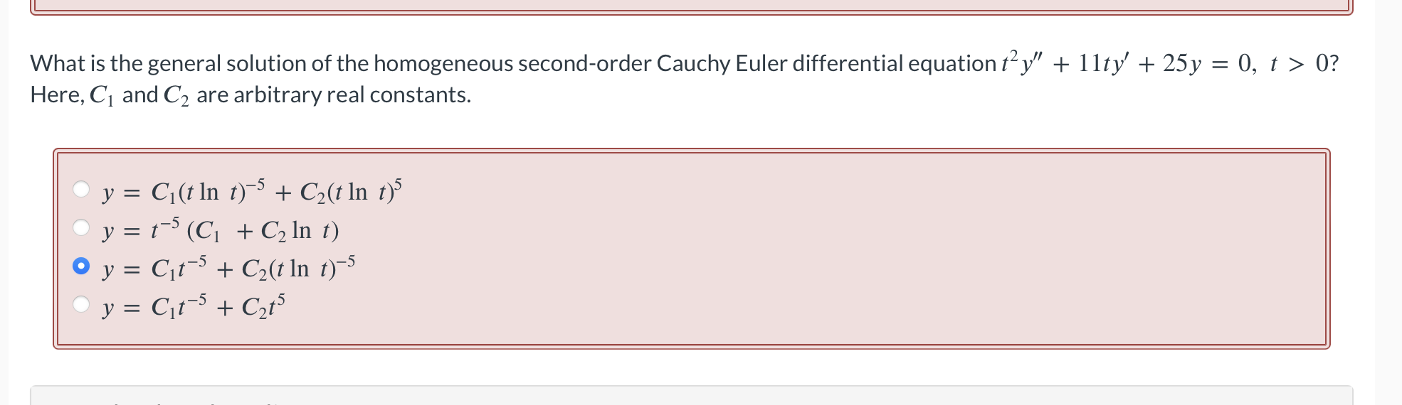 to find a second solution of the differential equation thy" + 18ty'