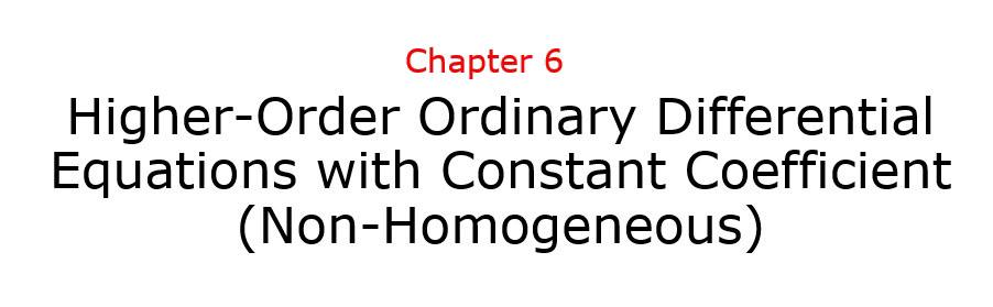 subject: differential equations solve the following using the highlighted method in handwritten