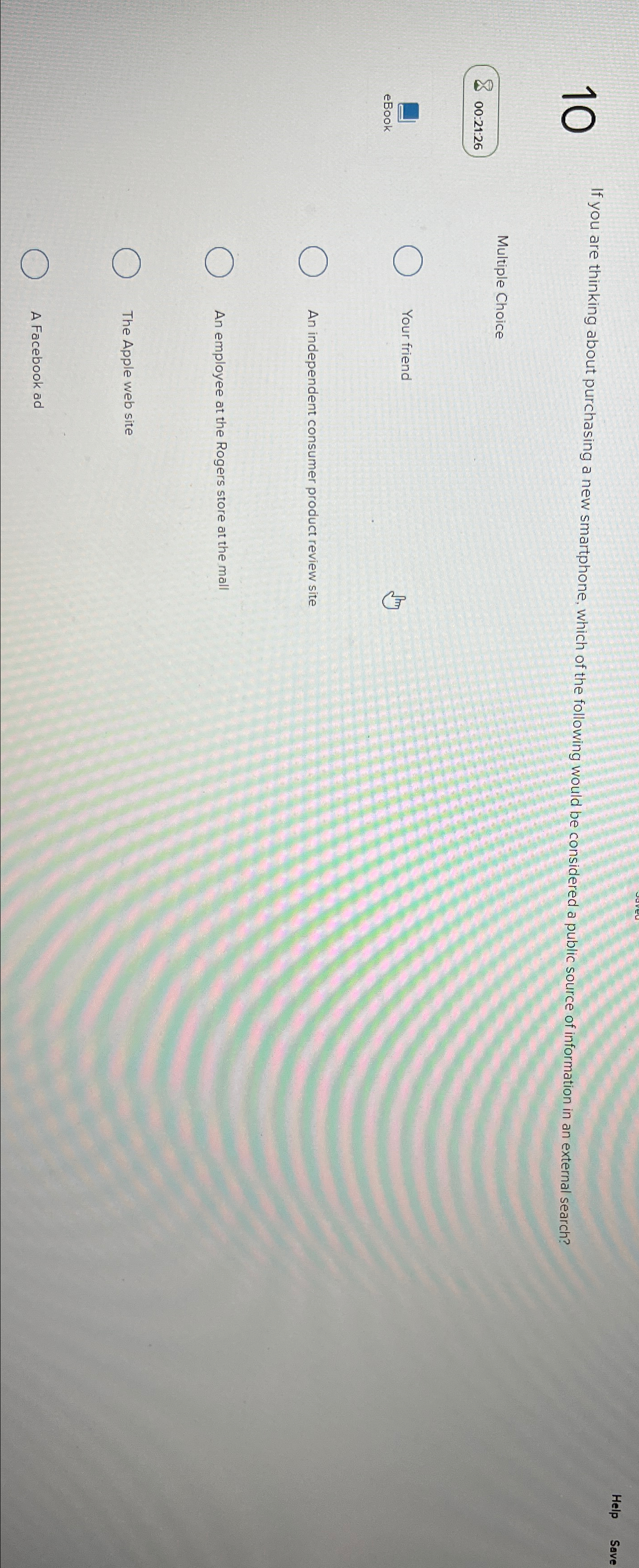  10 If you are thinking about purchasing a new smartphone, which