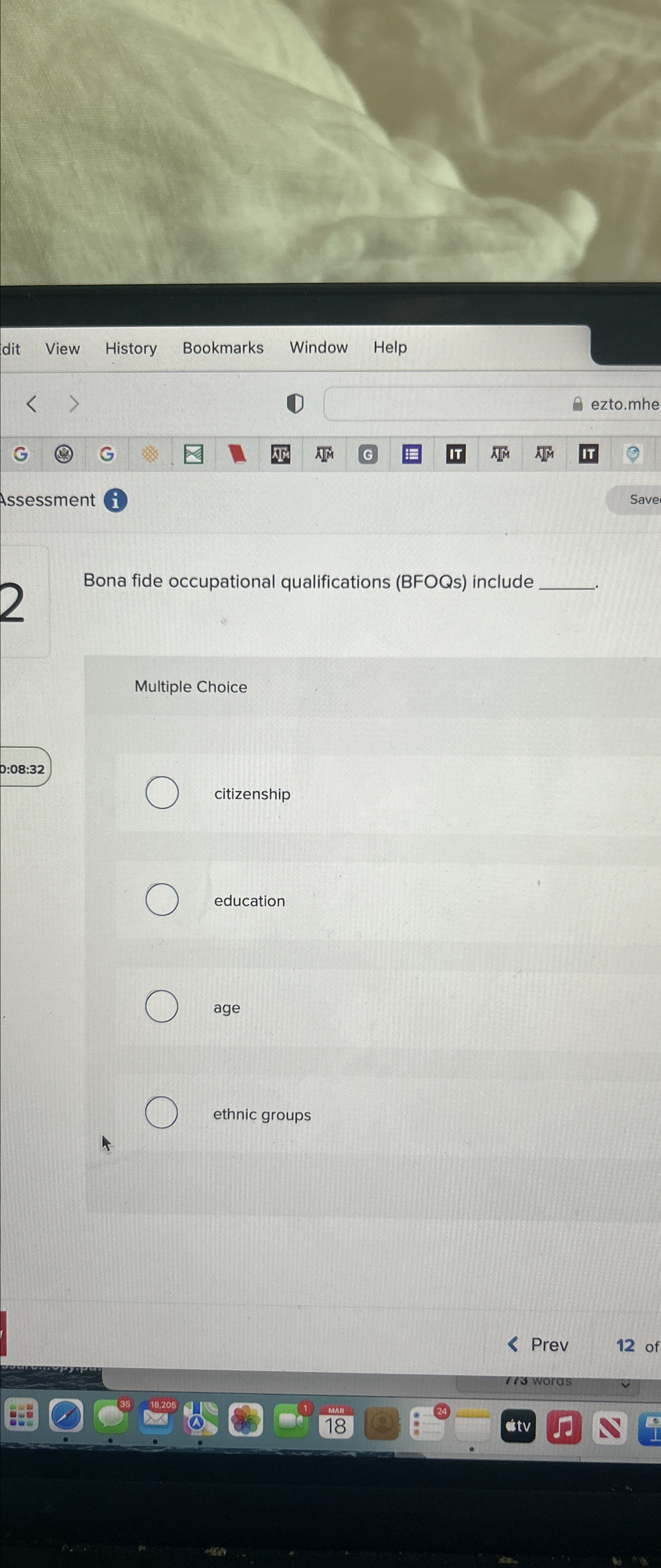  dit View Histo >> G @ G Assessment i Bona fide